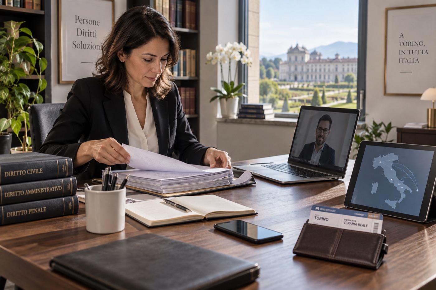 Consulenza legale Venaria Reale Torino e Italia